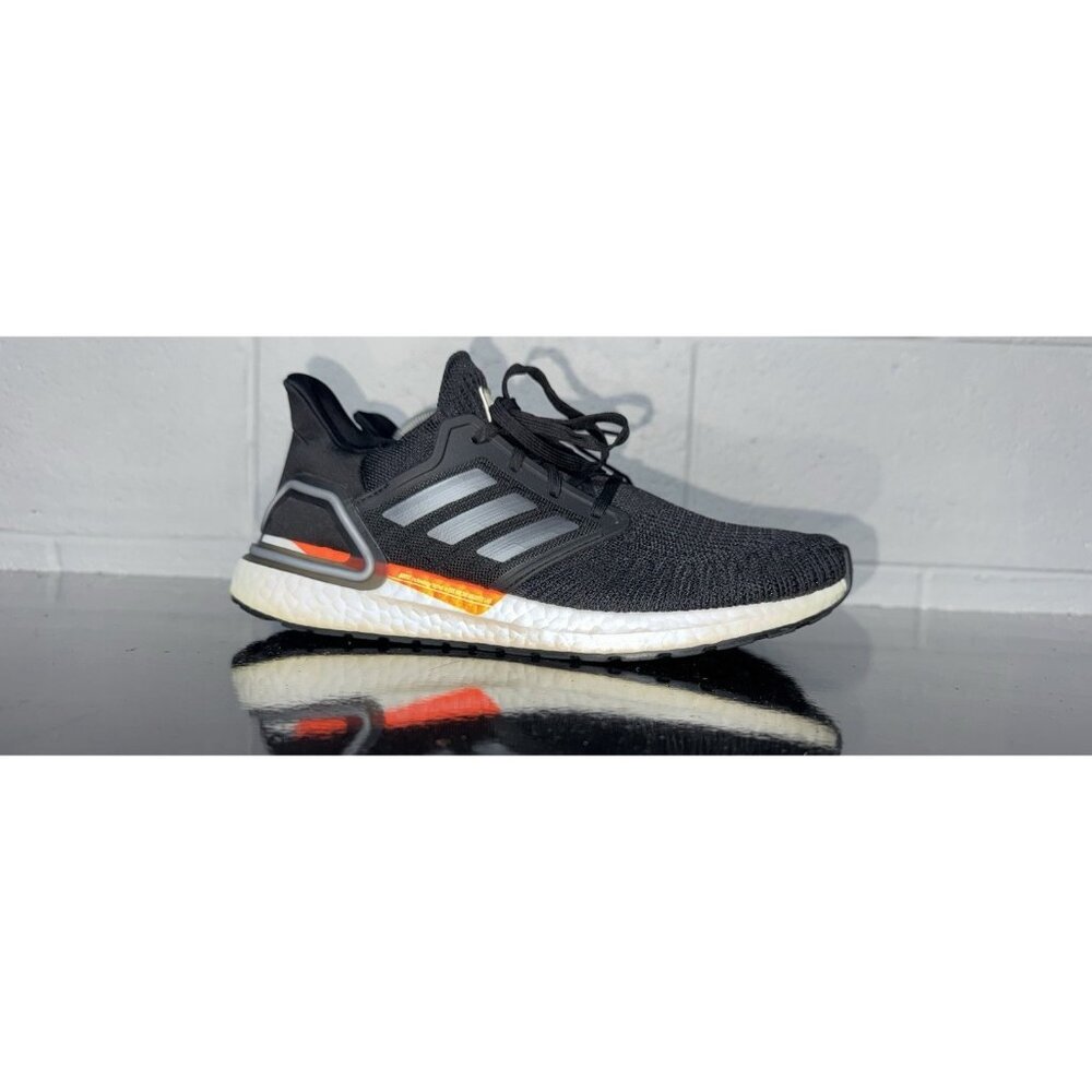 Adidas UltraBoost 20 NASA Core Black Womens Athletic Running Shoes Size 10